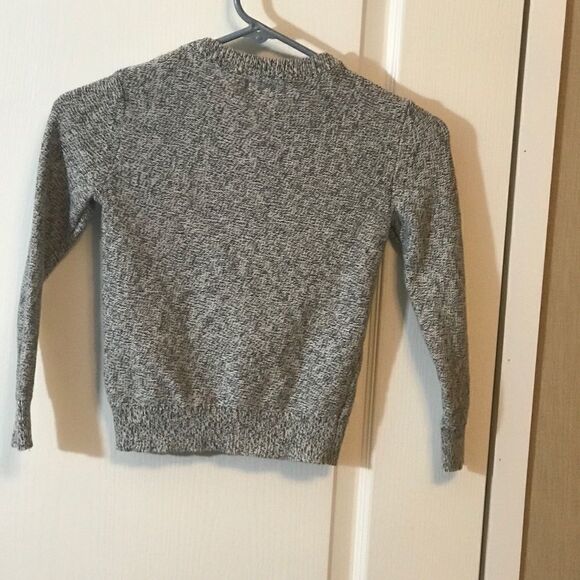 Old Navy Size 5 Pullover Sweater Gray White - Picture 4 of 12